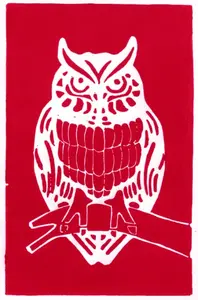 Linorytová barva Schmincke 120ml – 325 carmine red