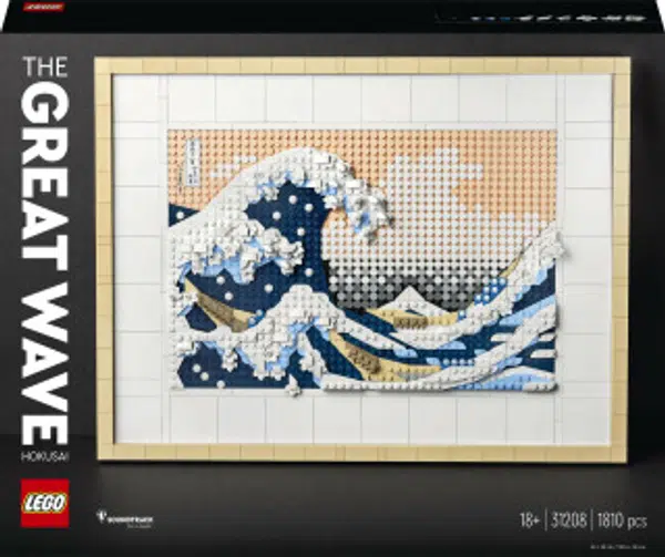 Velká vlna - LEGO Art - Hokusai (31208)