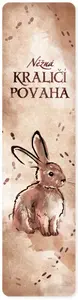 Dobrá záložka 53 - Něžná KRÁLIČÍ povaha