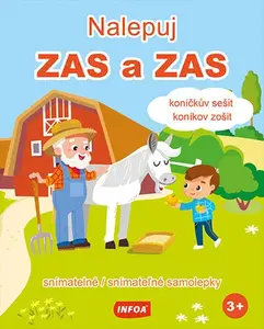 Nalepuj ZAS a ZAS koníčkův sešit/koníkov zošit