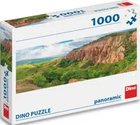 Puzzle Červená rokle 1000 dílků panoramic