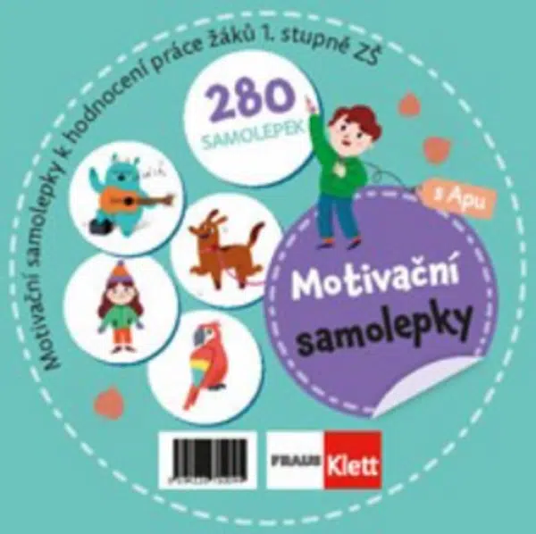 Učím s Apu - motivační samolepky
