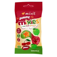 MIXIT Gummy Mixies - Jablko & čerešňa - prírodné želé cukríky 35 g