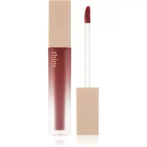 thim Sheer Matte Liquid Lip ľahký tekutý matný rúž odtieň 02 Dusky Rose 4 g