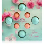 Spa Moments Rose Kisses šumivé gule do kúpeľa