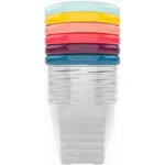 Babymoov Bowls Multicolor miska s viečkom 6x250 ml