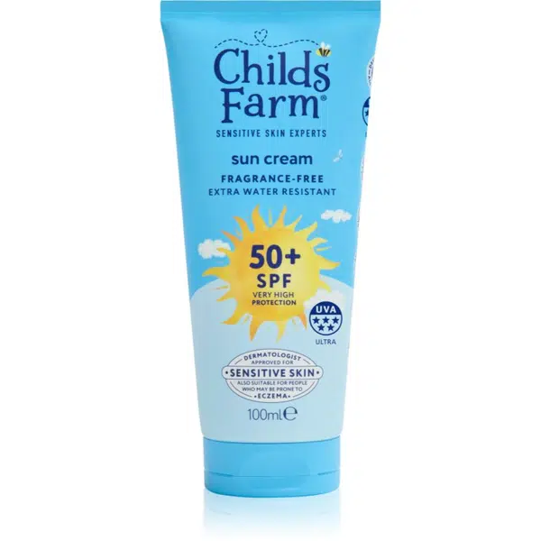 Childs Farm Suncare Sun Cream opaľovací krém SPF 50+ bez parfumácie 100 ml
