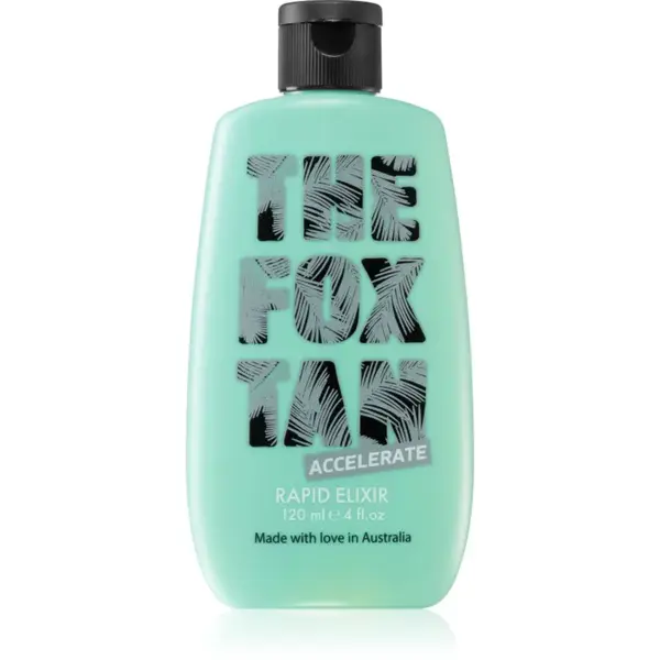 The Fox Tan Rapid Elixir telový krém urýchľujúci opaľovanie 120 ml