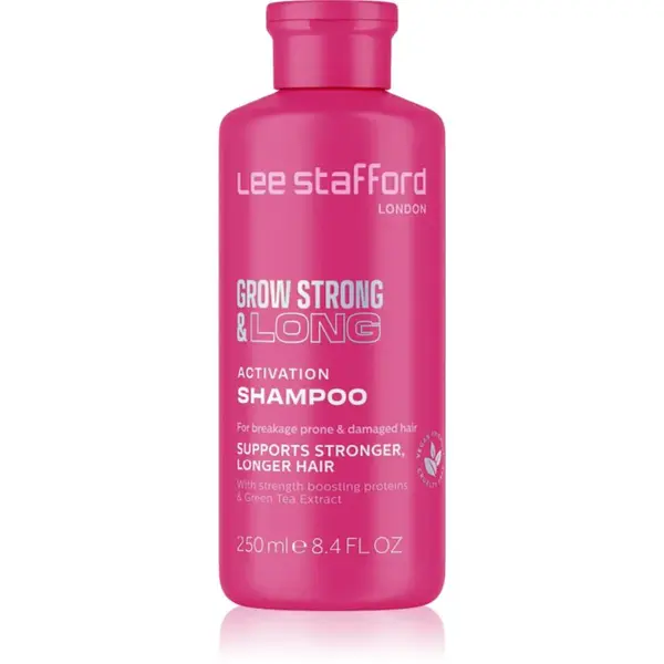 Lee Stafford Grow Strong & Long Activation Shampoo šampón na vlasy pre rast vlasov a posilnenie od korienkov 250 ml