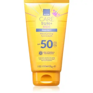 Avon Care Sun + Kids hydratačný krém na opaľovnie SPF 50 pre deti 150 ml