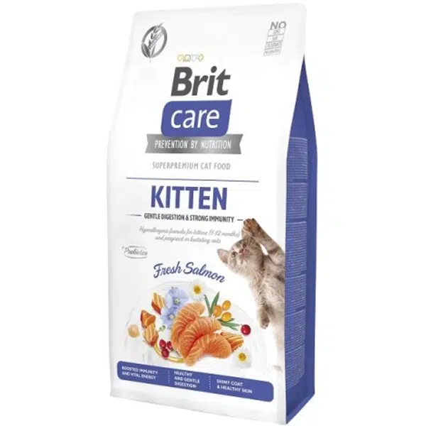 Brit Care Cat Grain-Free Kitten Gentle Digestion & Strong Immunity 7 kg | Granule pre mačky