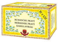 HERBEX Rumanček pravý bylinný čaj, 20 x 2.5 g