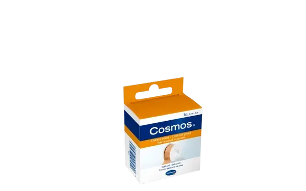 HARTMANN cosmos Cievková pevná 2 5 cm x 5 m náplasť fixačná z textilnej tkaniny