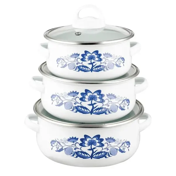 Sada smaltovaných hrncov ONION