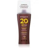 Dermacol Sun Tan Booster ochranné mlieko urýchľujúce opálenie SPF 20 200 ml