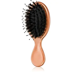 BrushArt Hair Boar bristle paddle hairbrush kefa na vlasy so štetinami z diviaka Travel 1 ks