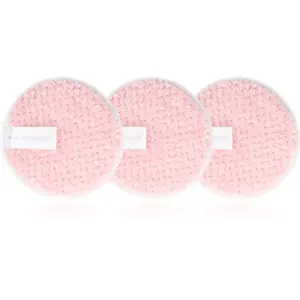 Brushworks Reusable Makeup Remover Pads prateľné odličovacie tampóny 3 ks