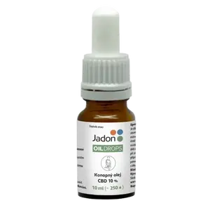 JADON Oil drops konopný olej CBD 10% 10 ml