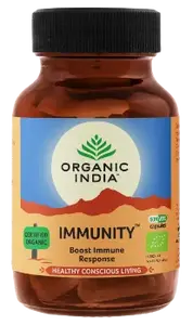 ORGANIC INDIA Immunity EN 60 kapsúl