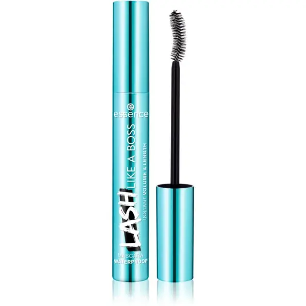 essence Lash Like a Boss predlžujúca riasenka pre plné mihalnice vodeodolná odtieň Black 9,5 ml