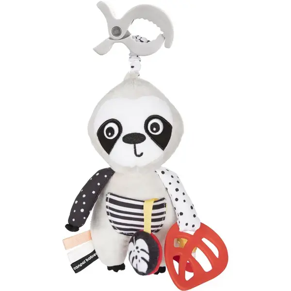 Canpol babies BabiesBoo Interactive Sensory Toy kontrastná závesná hračka so sponou