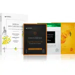 KORIKA KOREAN SKIN CARE ROUTINE SET OF 3 BRIGHTENING SHEET MASKS sada pre rozjasnenie pleti
