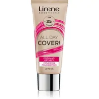 Lirene ALL DAY COVER! krycí fluidný make-up odtieň 25 Tanned 30 ml