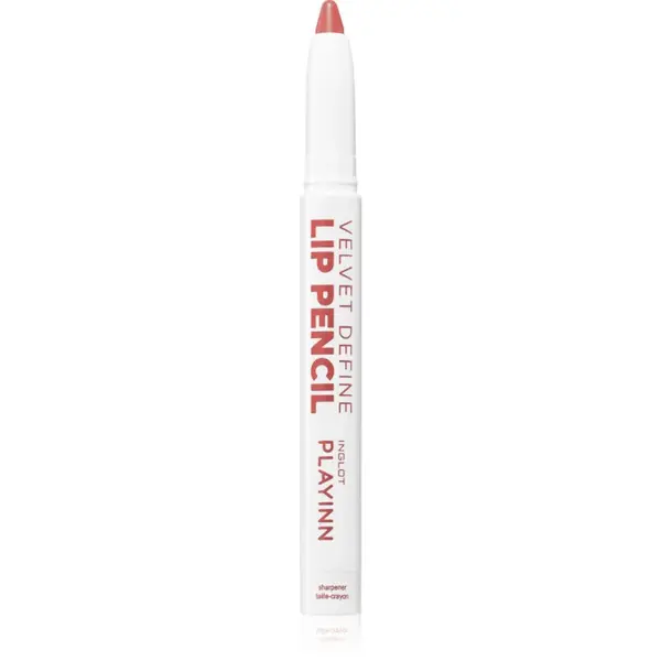 Inglot PlayInn Velvet Define Lip Pencil intenzívna ceruzka na pery odtieň BLUSHING ESPRESSO 64 1.6 g