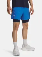 Men's shorts Under Armour UA LAUNCH 5'' 2-IN-1 SHORTS-BLU - Men's