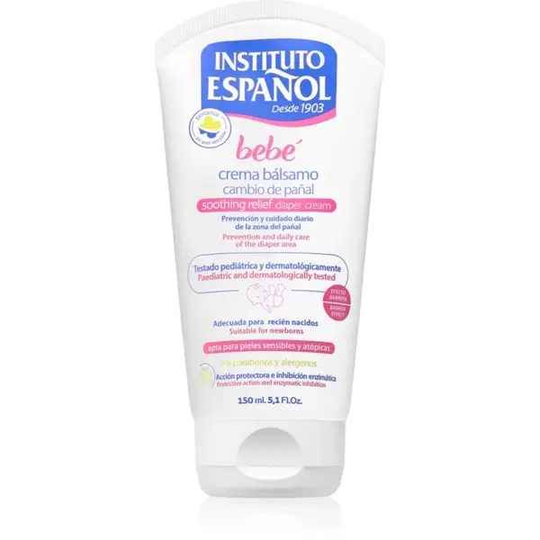 Instituto Español Tubo Crema Balsamo Pañal Linea Bebe krém pre deti 150 ml