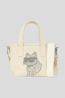 Bavlnená taška Karl Lagerfeld IKON CHOUP