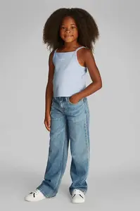 Detský bavlnený top Calvin Klein Jeans