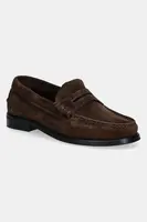 Semišové mokasíny Tommy Hilfiger CLASSIC HILFIGER SUEDE LOAFER