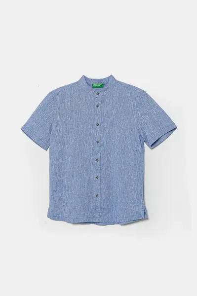 Detská ľanová košeľa United Colors of Benetton