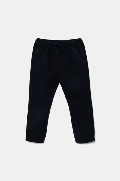 Detské nohavice s prímesou ľanu Guess