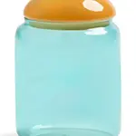 Nádoba s vekom &k amsterdam puffy turquoise