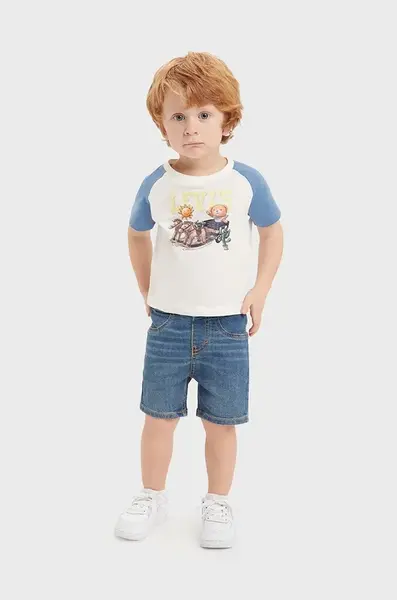 Sada pre bábätká Levi's LVB LEVI BEAR RAGLAN & SHORT S