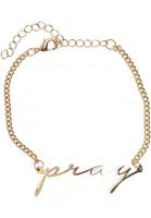 Pray bracelet - gold colors