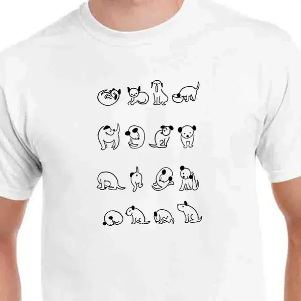 Tričko Psie kúsky, XS