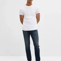 Tmavomodré pánske slim fit rifle GAP Gapflex