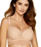 Čipkovaná podprsenka s kosticami