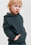 Boys Blank Hoody bottlegreen