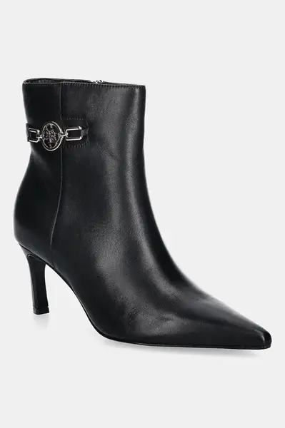 Kožené členkové topánky Guess PAISLIE