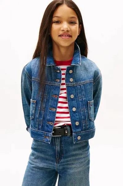 Detská rifľová bunda Tommy Hilfiger