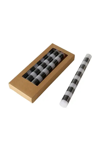 Sada sviečok Boltze Stripy 20 cm 4-pak