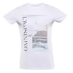 Biele dámske tričko NAX NERGA