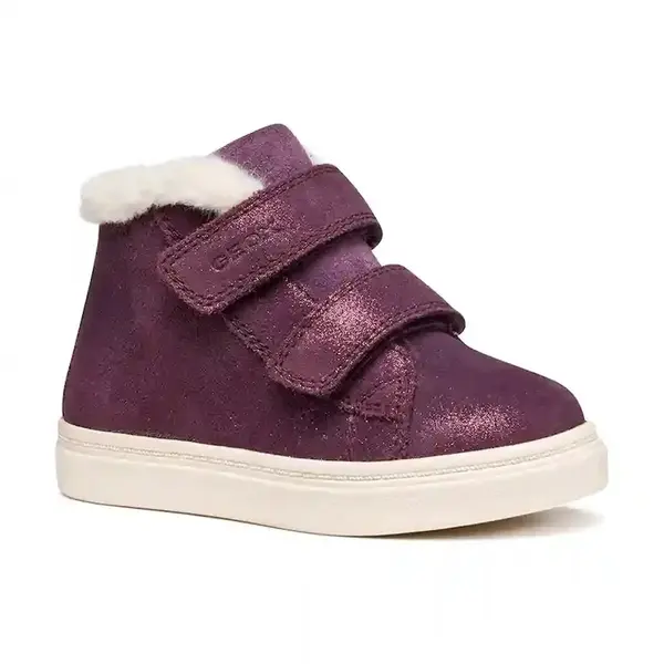 Dětské semišové zimní boty Geox NASHIK WPF