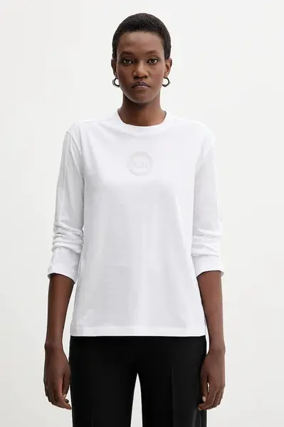 Bavlnené tričko s dlhým rukávom MM by Max Mara  SORRISO