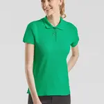 Green Polo Fruit of the Loom