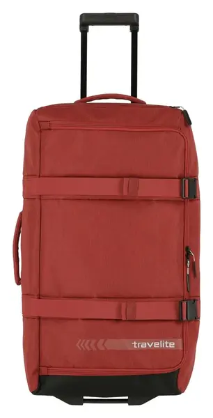 Cestovná taška na kolieskach Travelite Kick Off Wheeled Duffle L Red